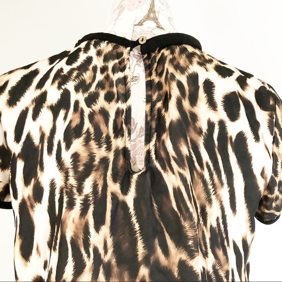 Mango Leopard Print Blouse - Picture 5 of 8